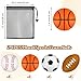 Aodaer 24 Pack Mini Mixed Sports Stress Balls with Drawstring Mesh Bag Fidget Toys for Adults Soft Foam Balls for Sports Party Favor Gifts - Image 4