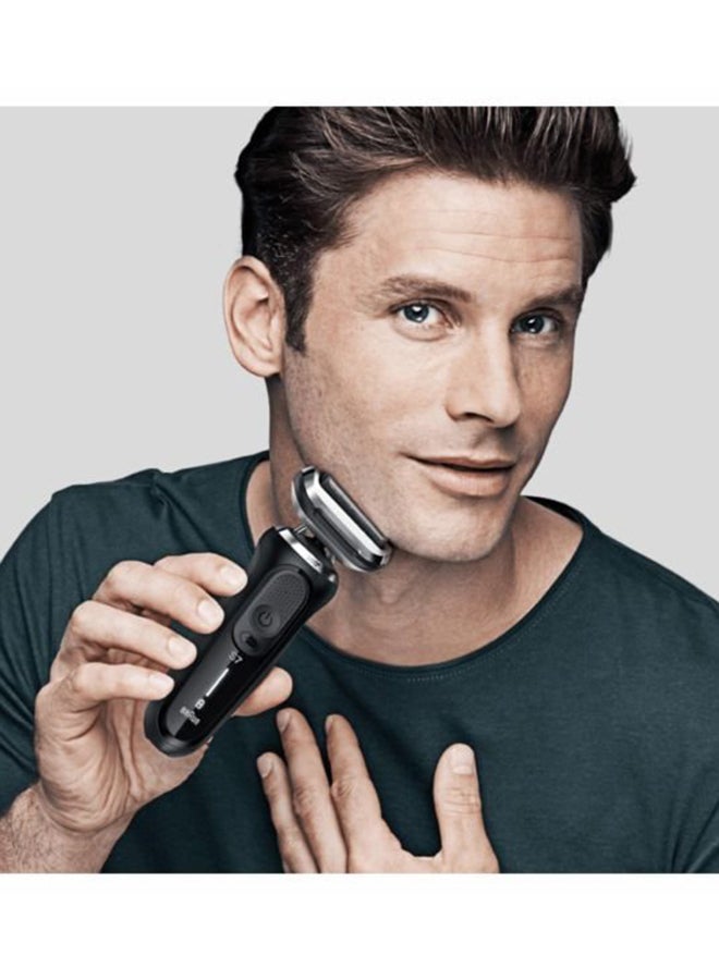 BRAUN MBS7 Series 7 Wet & Dry Electric Shaver Black 22.3 x 5.8 x 15.6cm - Image 4