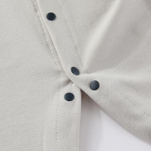 Gajaous Newborn Baby Boys Formal Bowtie Collar Rompers Long Sleeves Bodysuit Jumpsuit Overall 0-12M - Image 5