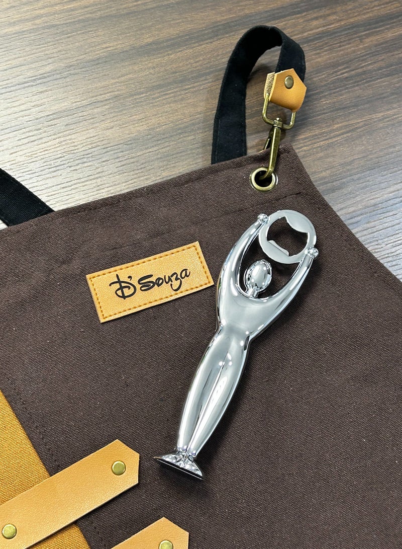 Bugatti Casa Bugatti Gym Bottle Opener – Chrome  - Image 2