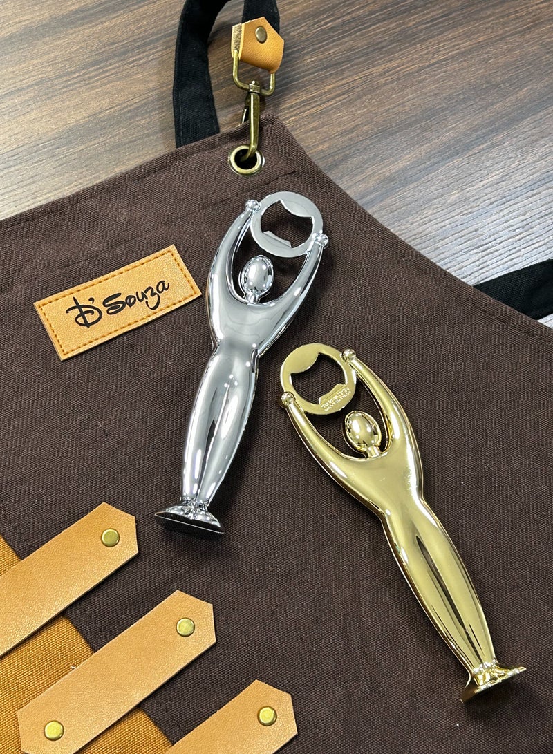 Bugatti Casa Bugatti Gym Bottle Opener – Chrome  - Image 3