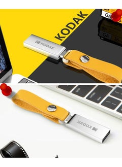 NIBEMINENT 32GB Waterproof USB 3.0 Flash Drive With Sling C6681-32-L Silver/Yellow  - Image 5