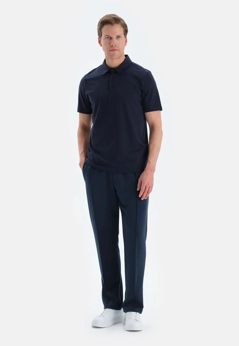 Regular/Classic Fit Trousers Cotton Blend Loungewear