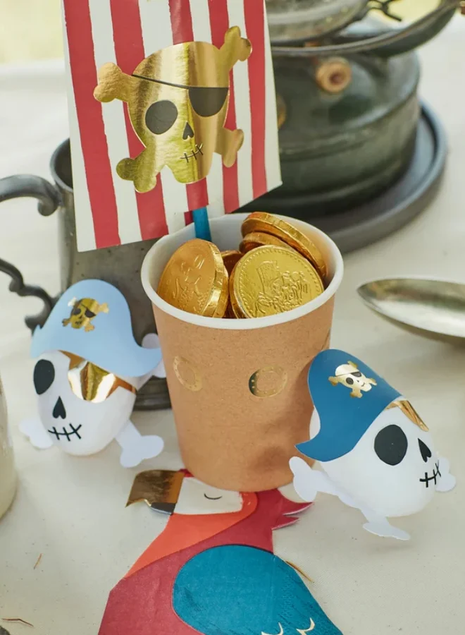 Meri Meri Pirate Skulls Surprise Balls