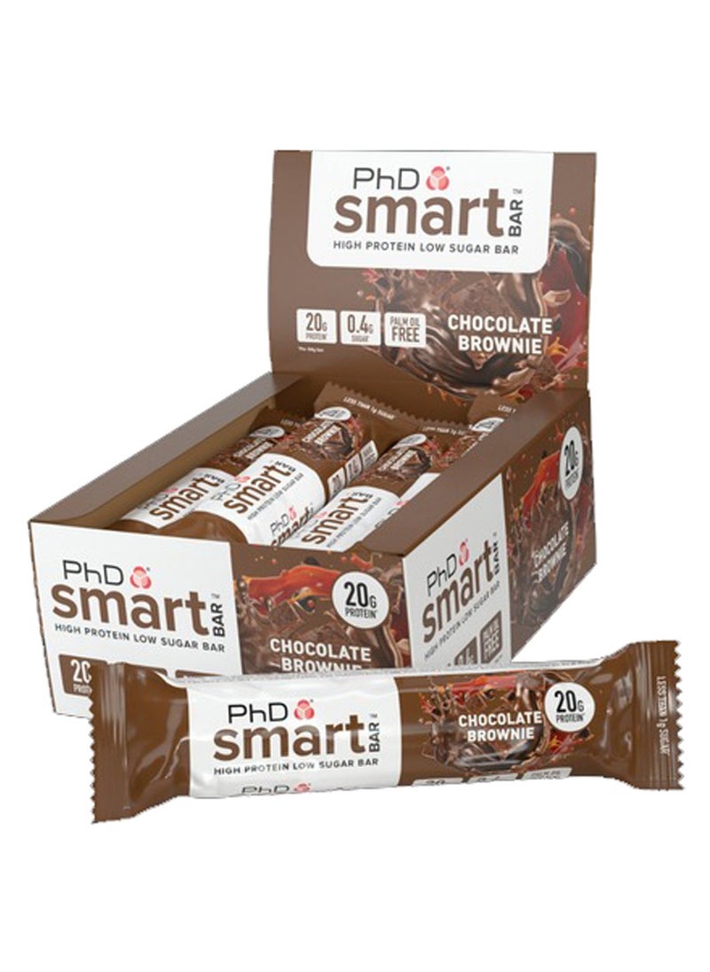 PhD Smart Bar High Protein - Chocolate Brownie - (12 pieces)  - Image 1