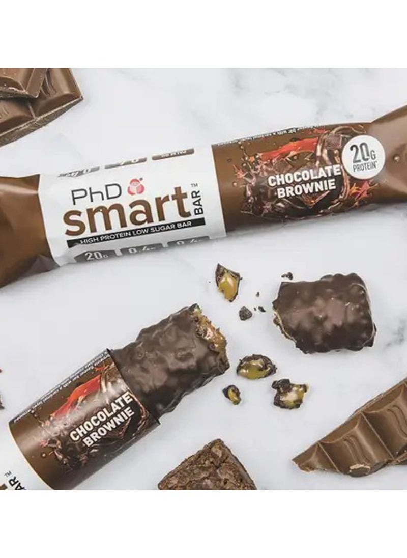 PhD Smart Bar High Protein - Chocolate Brownie - (12 pieces)  - Image 3