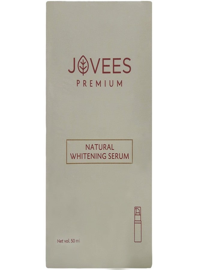 JOVEES HERBAL Jovees Premium Natural Whitening Serum | Brightens Dull Skin | Gives Clear And Glowing Skin | Lightweight & Fast Absorbing | Suitable For All Skin Types | 50ml - Image 2