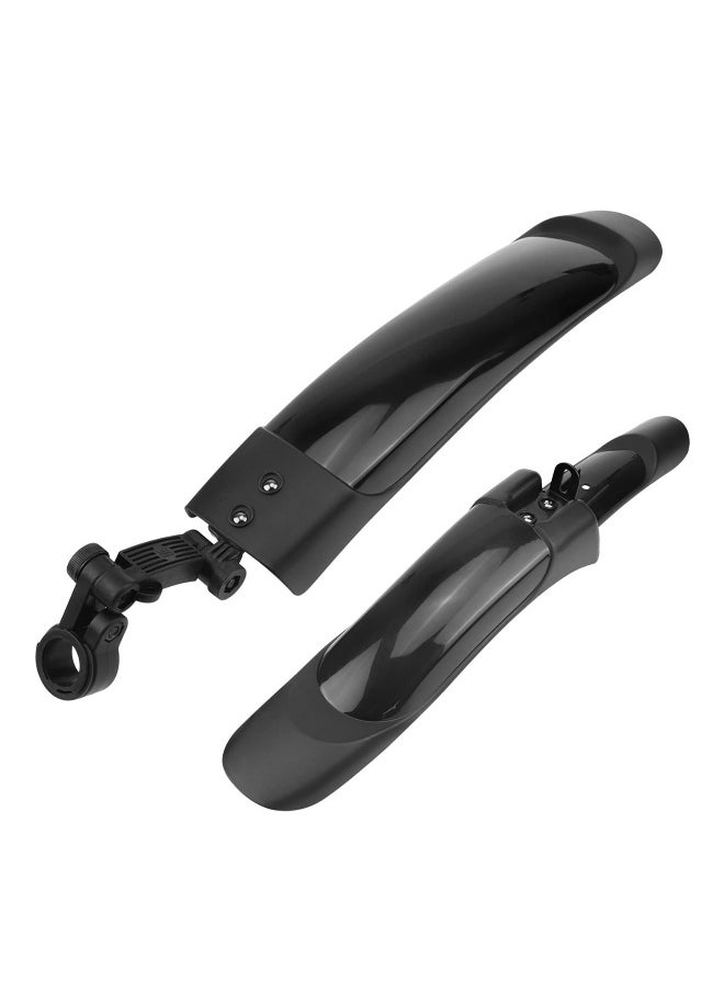 Generic Bike Mudguard Set, Adjustable Bike Fender Front and Rear Mud Guard for MTB, Road Bike Mountain Bike Mudflap Apply to 20/22/24/26 Inch Bikes  - Image 1