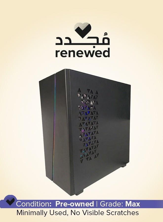 CYBERPOWERPC Renewed - Gaming Desktop PC Intel Core i7-10700K 16GB RAM 512GB SSD Nvidia GeForce RTX 2060 Super 8GB Liquid Cooling Windows 11 black - Image 1