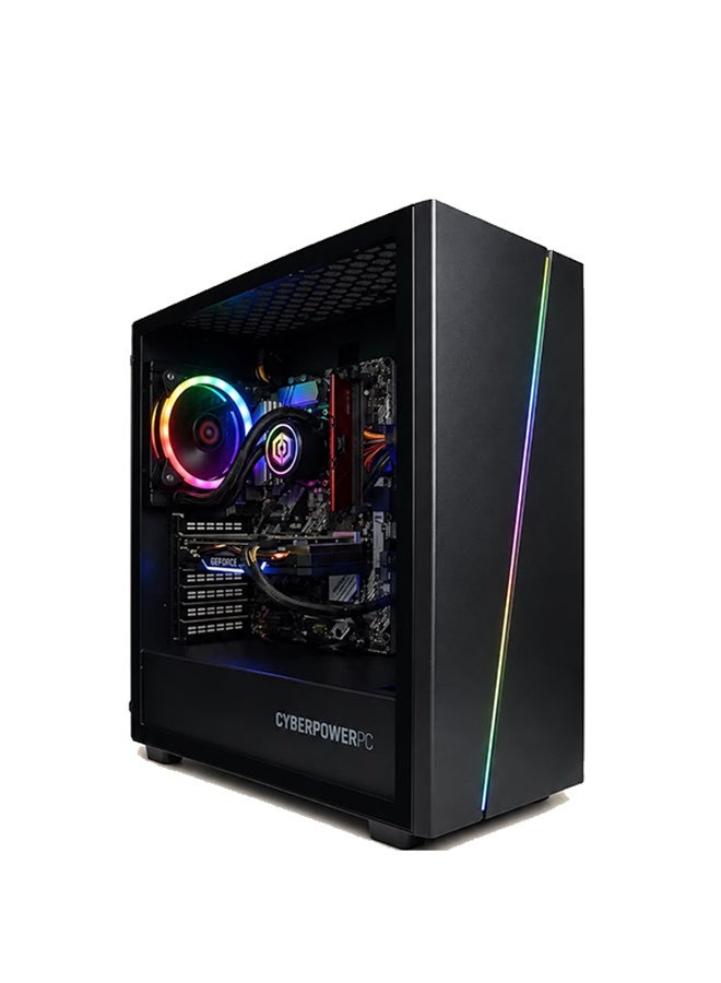CYBERPOWERPC Renewed - Gaming Desktop PC Intel Core i7-10700K 16GB RAM 512GB SSD Nvidia GeForce RTX 2060 Super 8GB Liquid Cooling Windows 11 black - Image 5