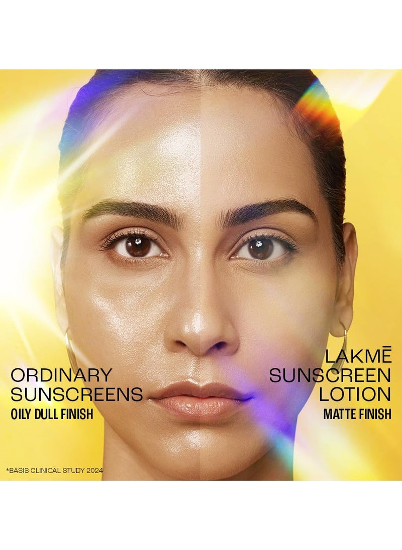 LAKME - Sun Expert Spf 50 Ultra Matte Lotion For All Skin Type 100 Ml Pack of 1 - Image 1