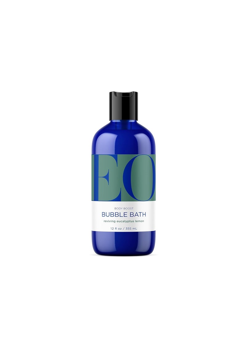 EO EO Bubble Bath 12 Ounce Pack of 1 Eucalyptus Lemon PlantBased Botanical Extracts 