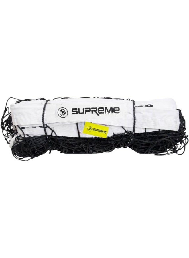 SUPREME Supreme Volleyball Combo (1 Volleyball Net Nylon 4 Side Tape,1 Volleyball Molded 18 P. ) Volleyball Kit - Image 3