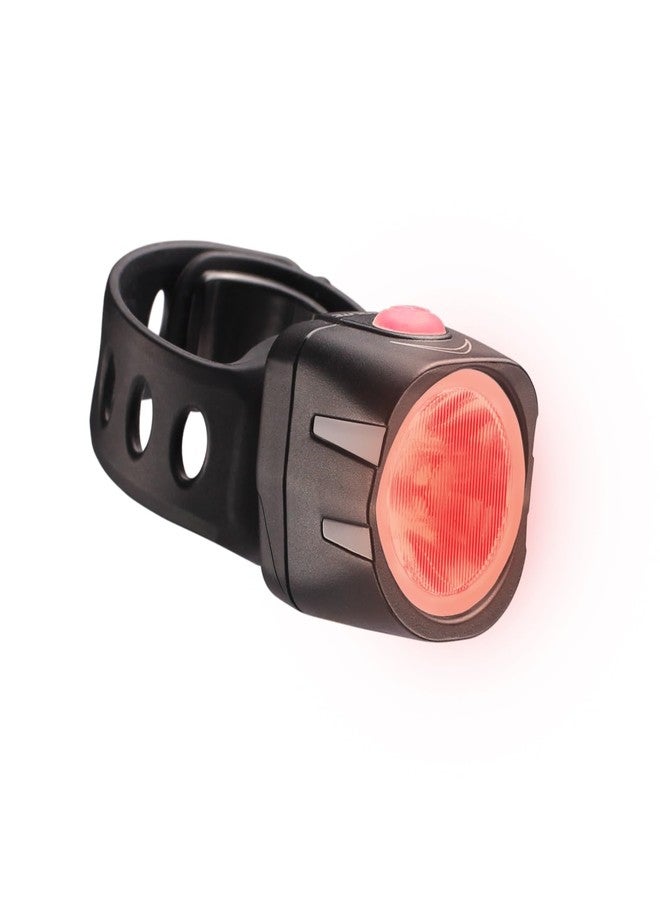 Cygolite Dice TL- 50 Lumen Bike Tail Light- 5 Night & 3 Daytime Modes- Ultra Compact Design- IP64 Water Resistant- Sturdy Flexible Mount- USB Rechargeable - for Aero Road & Commuter Bicycles, Black - Image 1