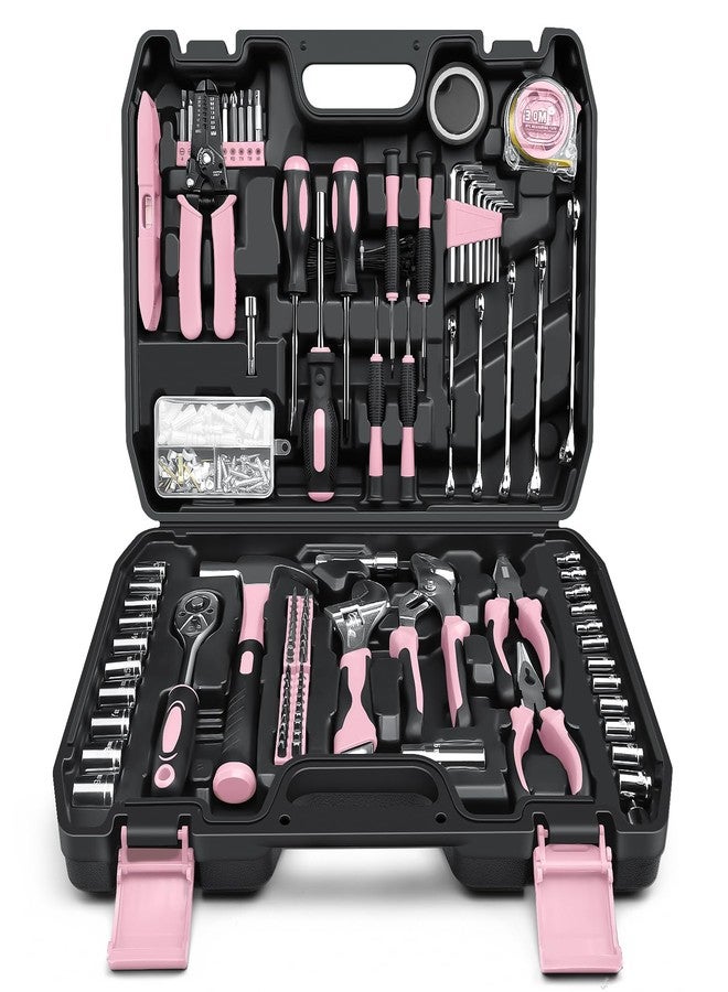 Sundpey Home Tool Kit 281-PCs - General Basic Home Auto Repair Tool Kits - Complete Portable Hand Tool Sets for Women - Tool Box Set with Socket Wrench Set & Screwdriver Sets & Hex Key & Pliers - Image 1