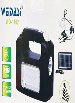 WEIDASI Solar energy system, 3 bulbs WD-1102 