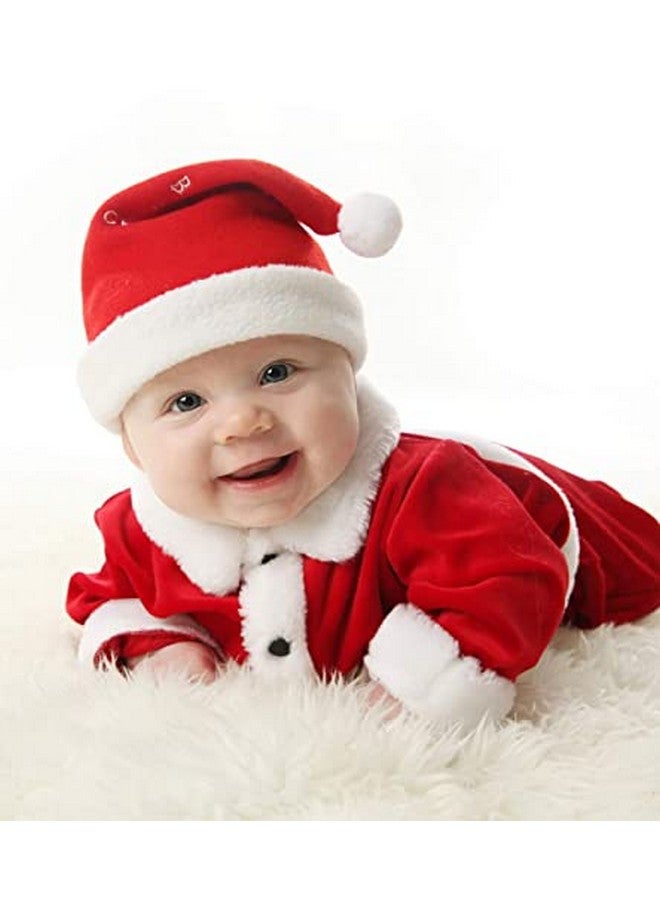 Own Box Wool Christmas Costume Dress with Jacket Pant Cap Pouch, Santa Claus Dress for New Born Baby Girl & Baby Boy, Santa Claus Dress for Kids-Unisex, Red, Age 6 to 12 Months - Image 5