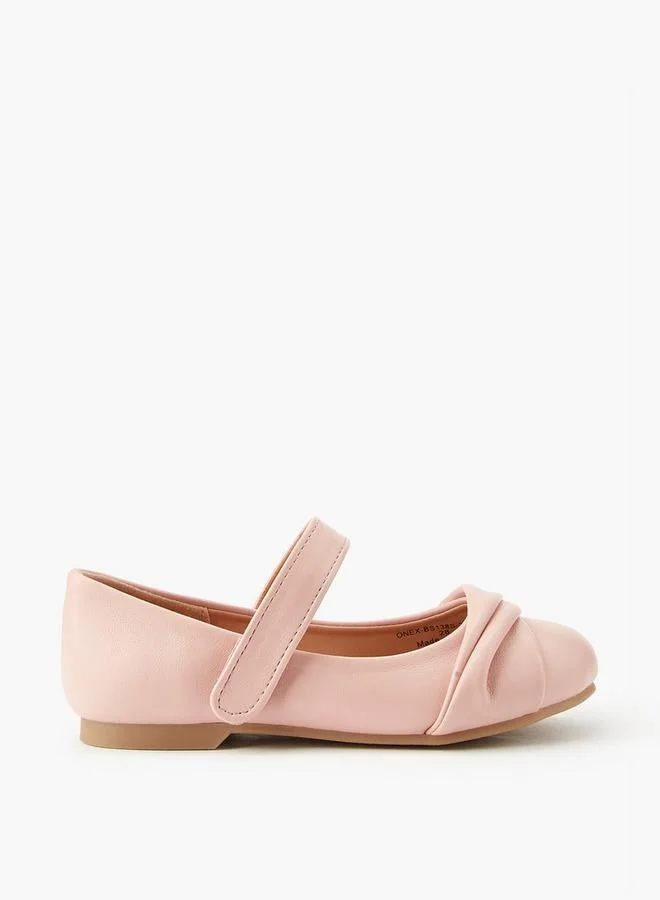 جونيورز حذاء باليرينا بنعل لاصق للبنات