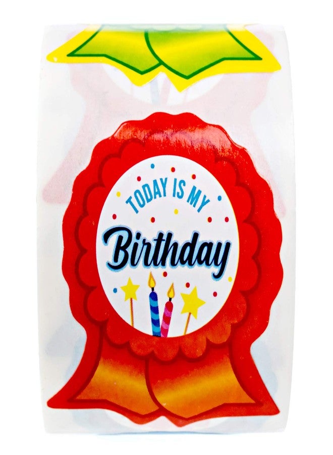 SBlabels Birthday Ribbon Stickers / 250 Stickers for Kids / 1 5/8" x 2" School Today is My Birthday Labels - Image 5