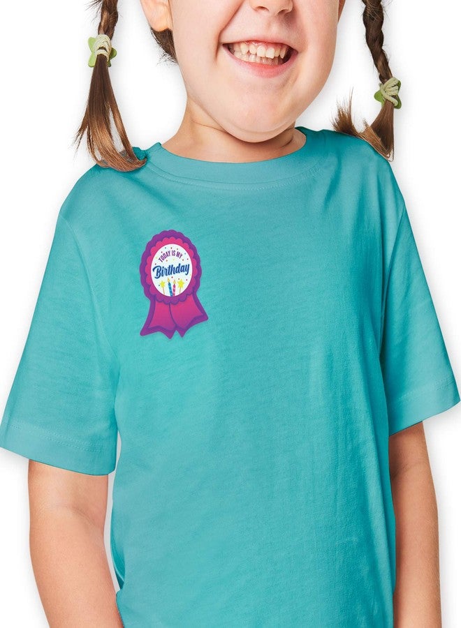 SBlabels Birthday Ribbon Stickers / 250 Stickers for Kids / 1 5/8" x 2" School Today is My Birthday Labels - Image 4