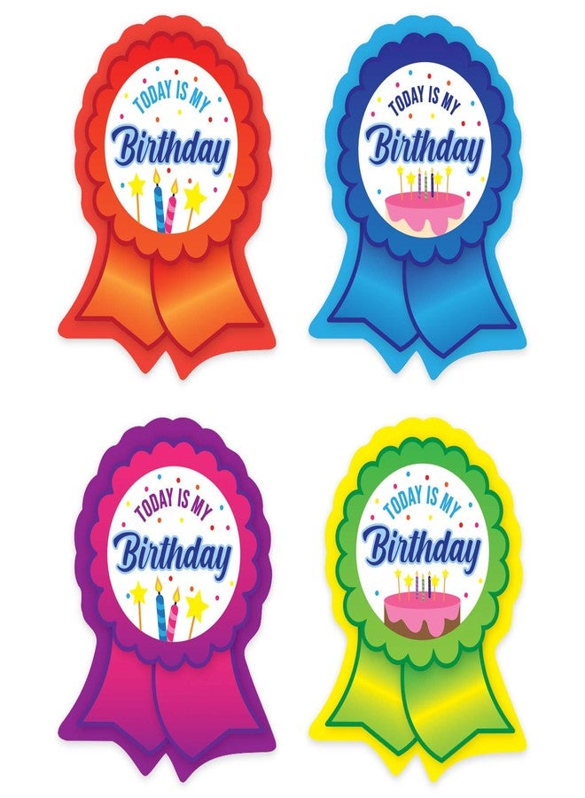 SBlabels Birthday Ribbon Stickers / 250 Stickers for Kids / 1 5/8" x 2" School Today is My Birthday Labels - Image 2