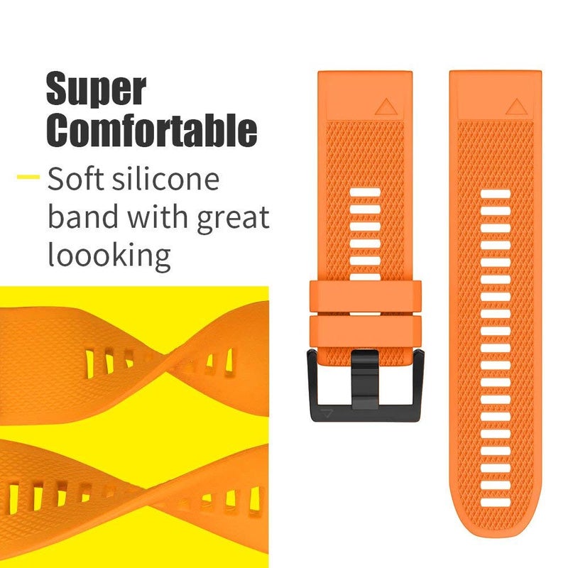 ANCOOL for Fenix 7X Watch Band/Fenix 6X Pro Watch Band/Fenix 5X Band 26mm Watch Bands Compatible with Fenix 6X/Fenix 7X Pro/Fenix 3(7 PCS Pack) - Image 5