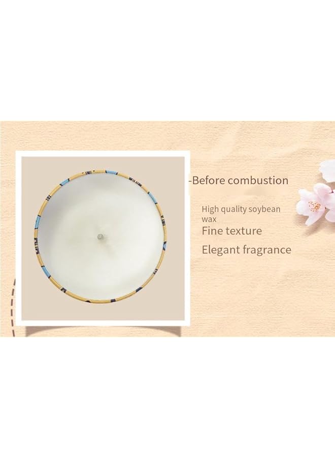 Green Tiger 4 Pcs Aromatherapy Candle, Scented Candles Gift Set, Soy Wax Aromathrapy Candles for Stress Relief, for Home Scented, Birthday, Christmas, Thanksgiving, Mother's Day, Fruit Style - Image 3