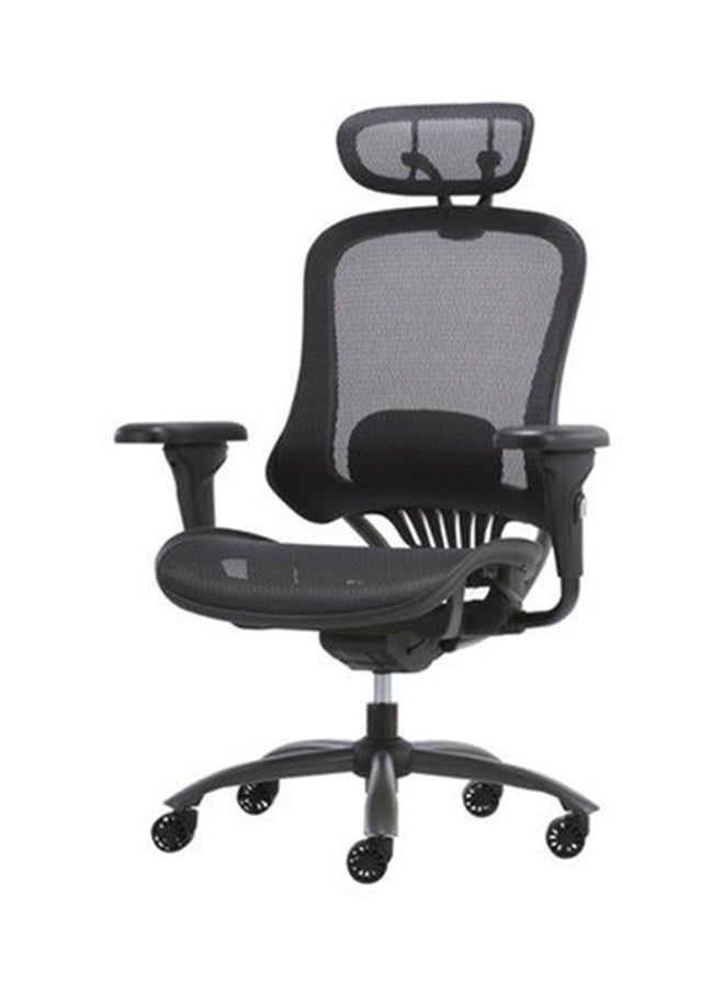 بليتزد كرسي مكتب بظهر مرتفع وشبكي أسود 66x72x43سم - Image 4