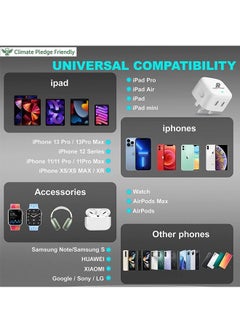 Rock Pow ROCK POW iPhone Charger Type C PD 20W Fast USB C Charger iPhone 16 Fast Charger Head Type-C Power Plug Universal Travel Adapter USB-C Plug for iPhone 16/16 Pro Max/16 Pro/16Plus/15/14/13/12,etc  - Image 5