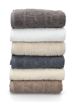 Cannon Jacquard Bath Towel Dark Rose 70 x 140 cm CN JE70X140-DROSE  - Image 4