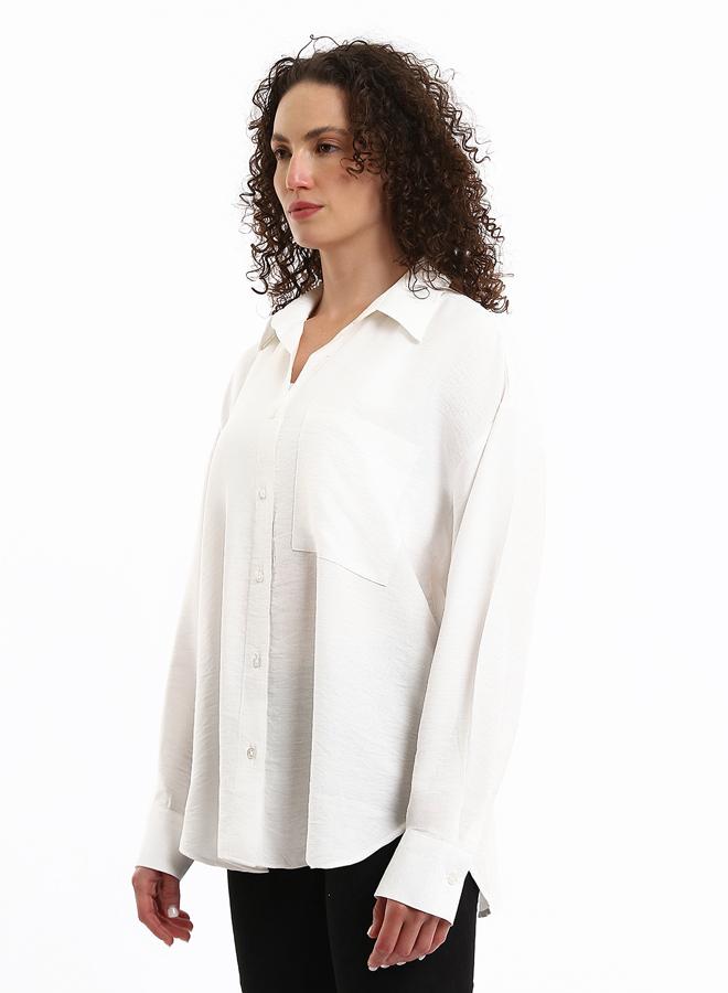 LC WAIKIKI Loose Fit Long Sleeve Women's Shirt - Image 4