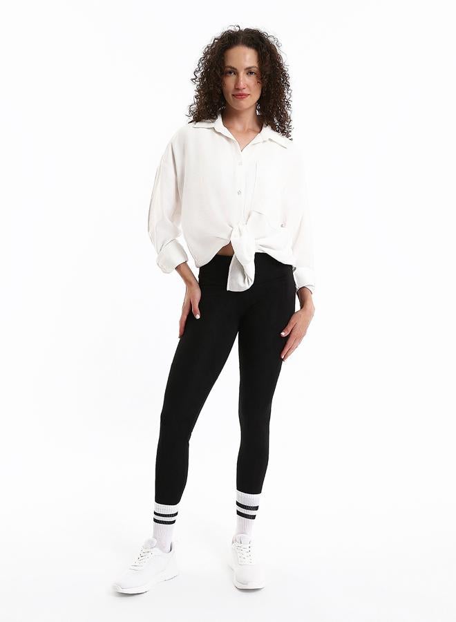 LC WAIKIKI Loose Fit Long Sleeve Women's Shirt - Image 2