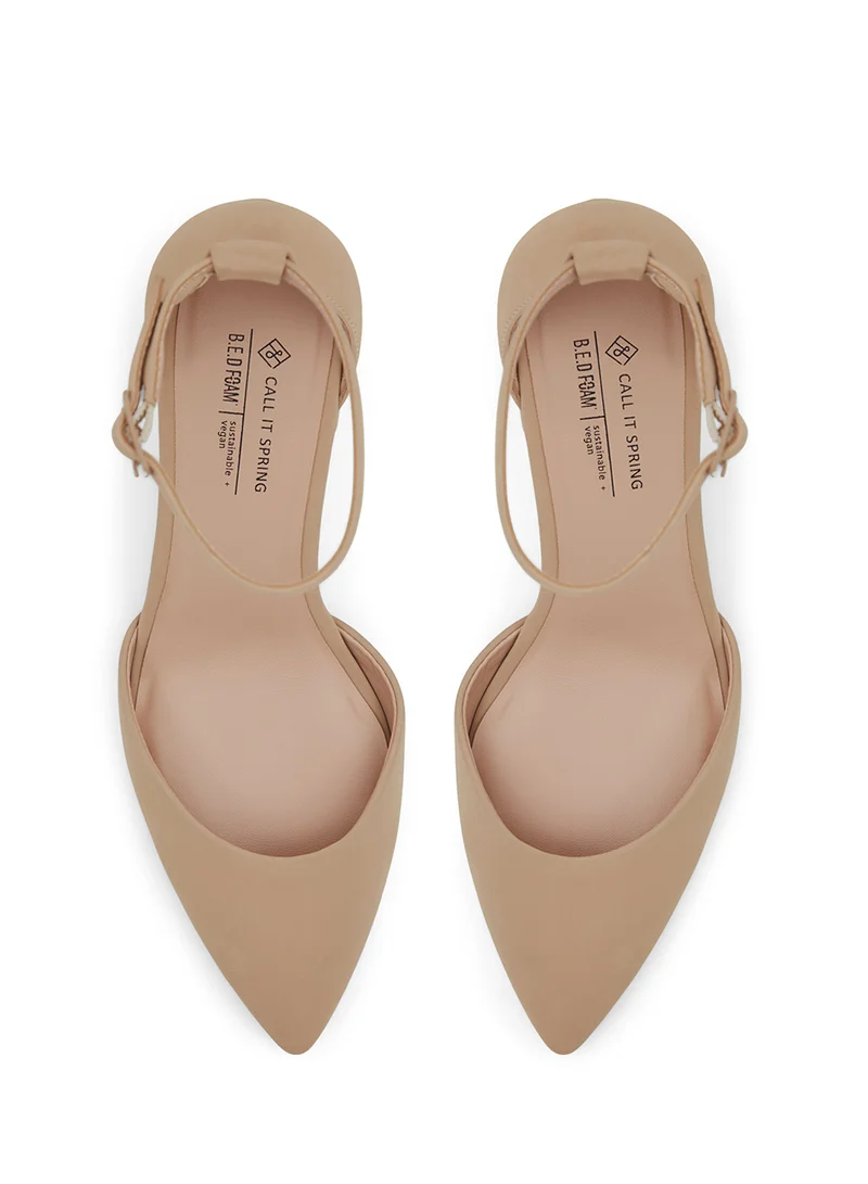 كول ات سبرنج Casual Heeled Ankle Strap Sandals