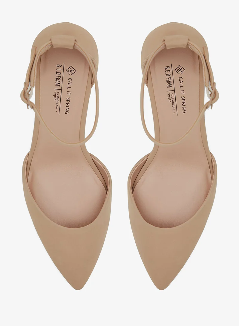 CALL IT SPRING  Casual Heeled Ankle Strap Sandals for Women | Best Price UAE