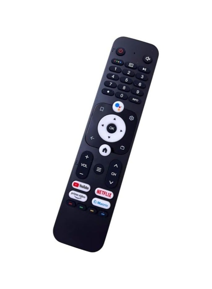 TV Voice Remote Control Compatible with Haier Google TV HTR-U31E Part Number Fit to LE65K800UGT LE55K800UGT LE50K800UGT LE43K800UGT LE43K8200GT LE32K8200GT LE32K800GT Television (Voice Remote) - Image 2