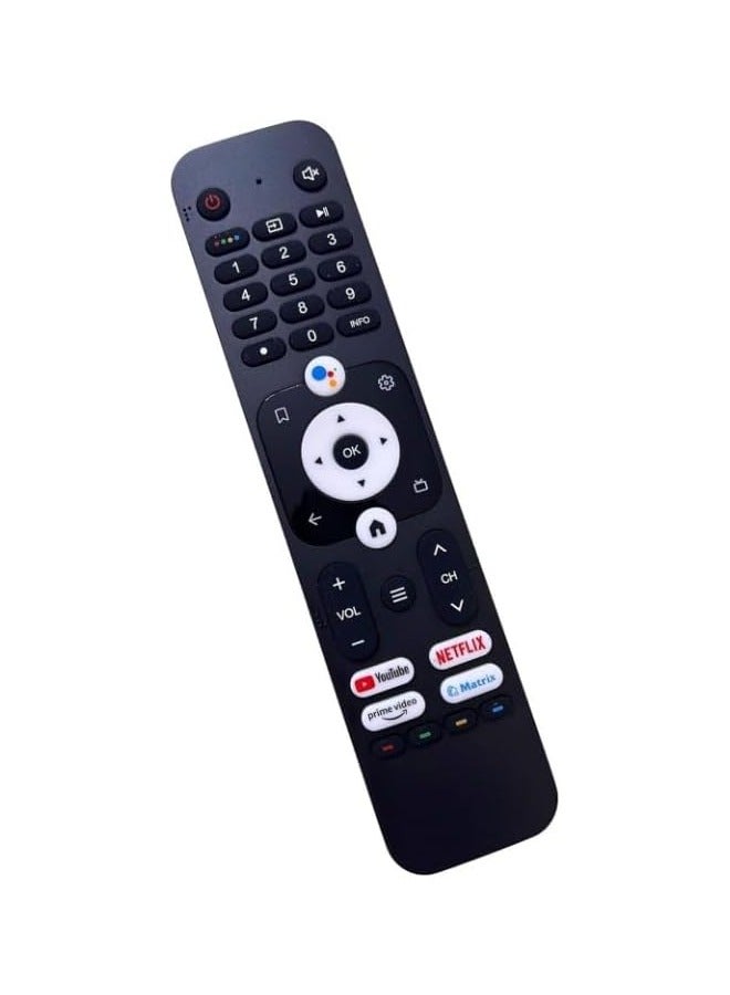 TV Voice Remote Control Compatible with Haier Google TV HTR-U31E Part Number Fit to LE65K800UGT LE55K800UGT LE50K800UGT LE43K800UGT LE43K8200GT LE32K8200GT LE32K800GT Television (Voice Remote) - Image 3