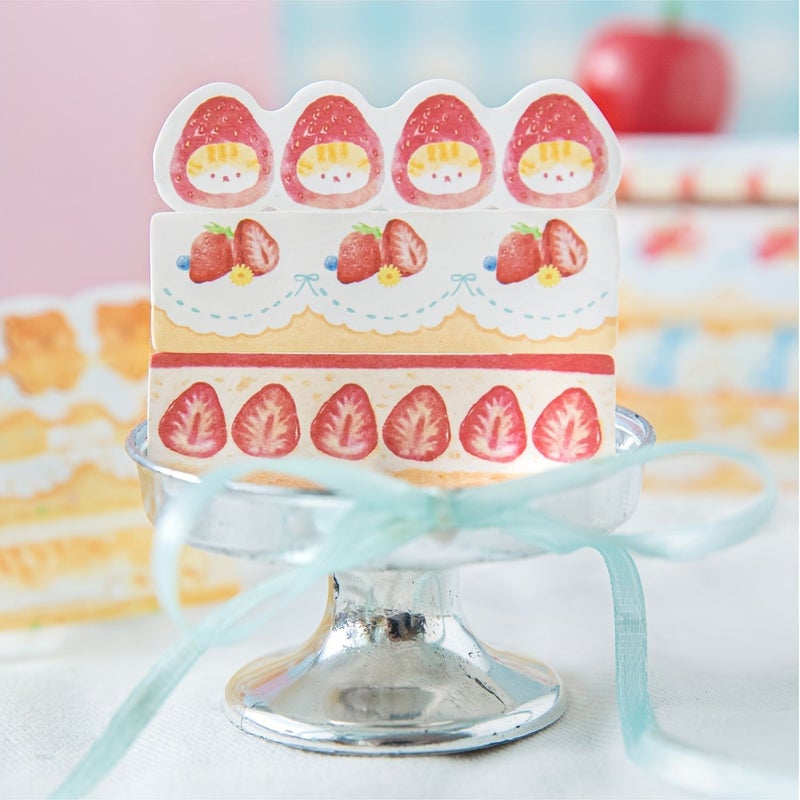 180 Sheets Book Dingding Cake Shop Theme Mint Sweet Crisp Cream Colored Atmospheric Index Sticky Notes Classification Highlighting Message Stickers DIY Notes - Image 3