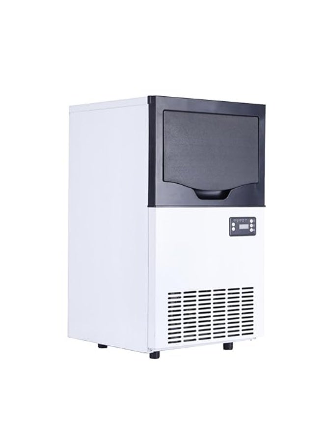 Cool Baby Integrated Ice Maker Machine, 35KGS/24H Stainless Steel Under Counter ice Machine with 10KGS Ice Storage Capacity, Freestanding Ice Maker - Image 3