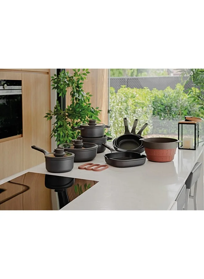 Berghoff Leo Stone+ CeraGreen Non-Stick Coating Frying Pan Black 28 cm 3950588