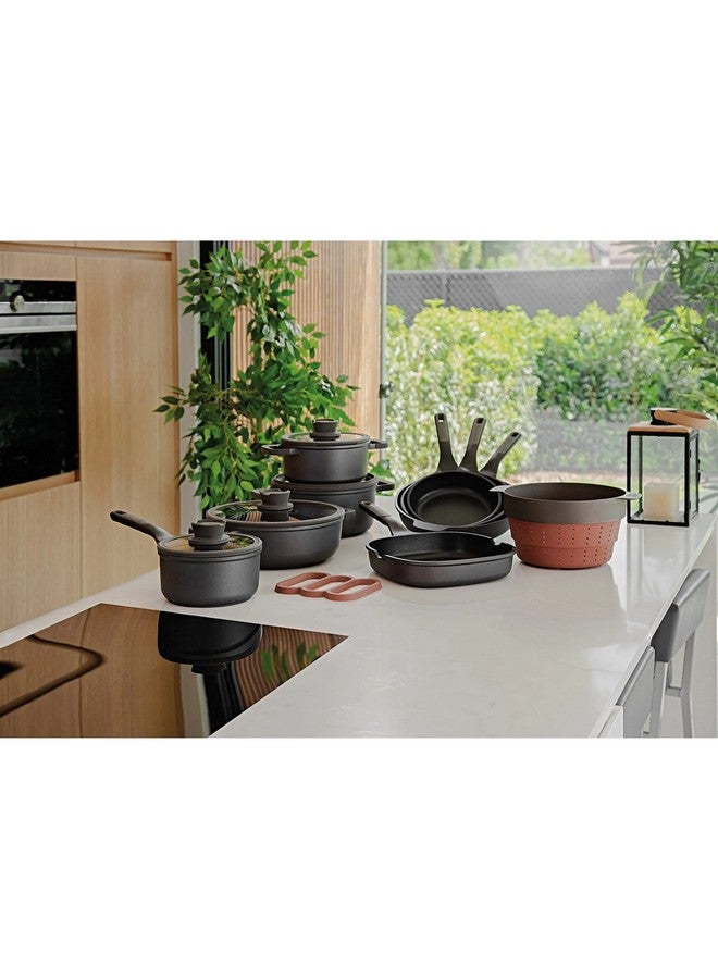 Berghoff Leo Stone+ CeraGreen Non-Stick Coating Frying Pan Black 28 cm 3950588 - Image 3