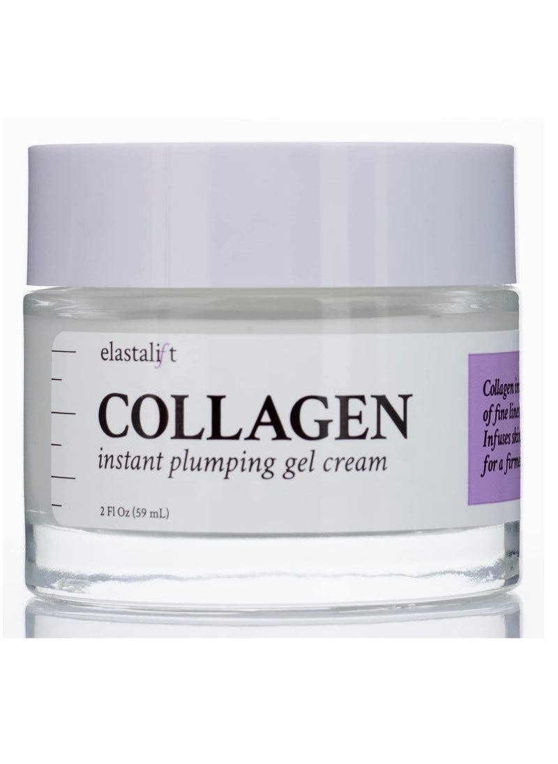 elastalift - Elastalift Collagen Cream Anti Aging Plumping Lotion For Face | Concentrated Facial Collagen Lotion Skin Care Moisturizer Gel Helps Firm + Smooth Wrinkles & Fine Lines, Collagen Face Cream, 2 Fl Oz - Image 1