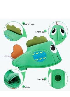 Excefore Cap the Tap Bath Spout Cover, Bath Spout Cover for Bathtub, Baby Shower Protector Cover from Bumping Head During Bathing Time, Whale Design Making for Enjoyable Safe Bath, Green  - Image 3