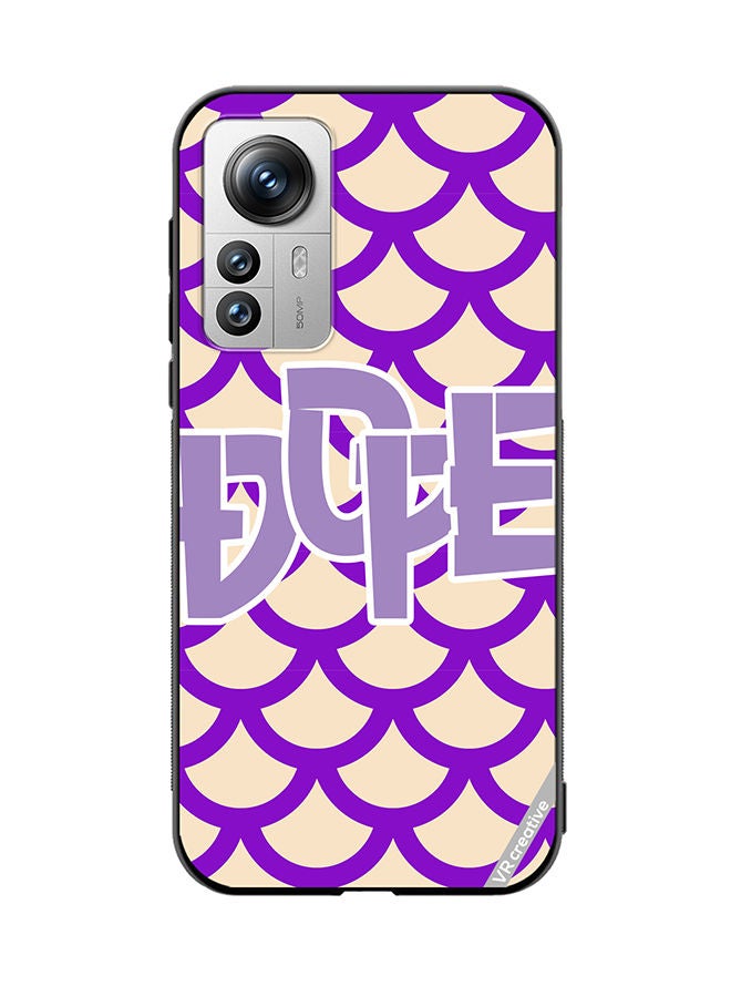 VR CREATIVE Protective Case Cover For Xiaomi 12 Pro Dope Design Multicolour - Image 1