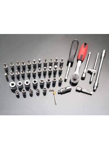 TRENDBIT TRENDBIT 46 in 1 Pcs Tool Kit Screwdriver and Socket Set Multi Purpose Combination Tool Case Precision Socket Set  - Image 5