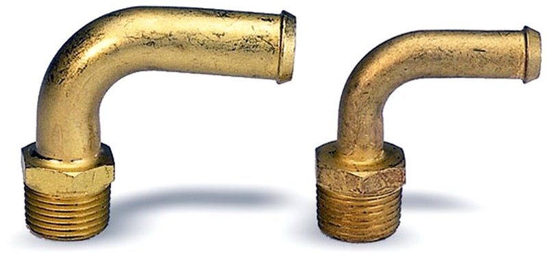 Moroso FITTING  3/8 IN. TO 3/8 IN  90 DEG  STREAMLINED (65140)