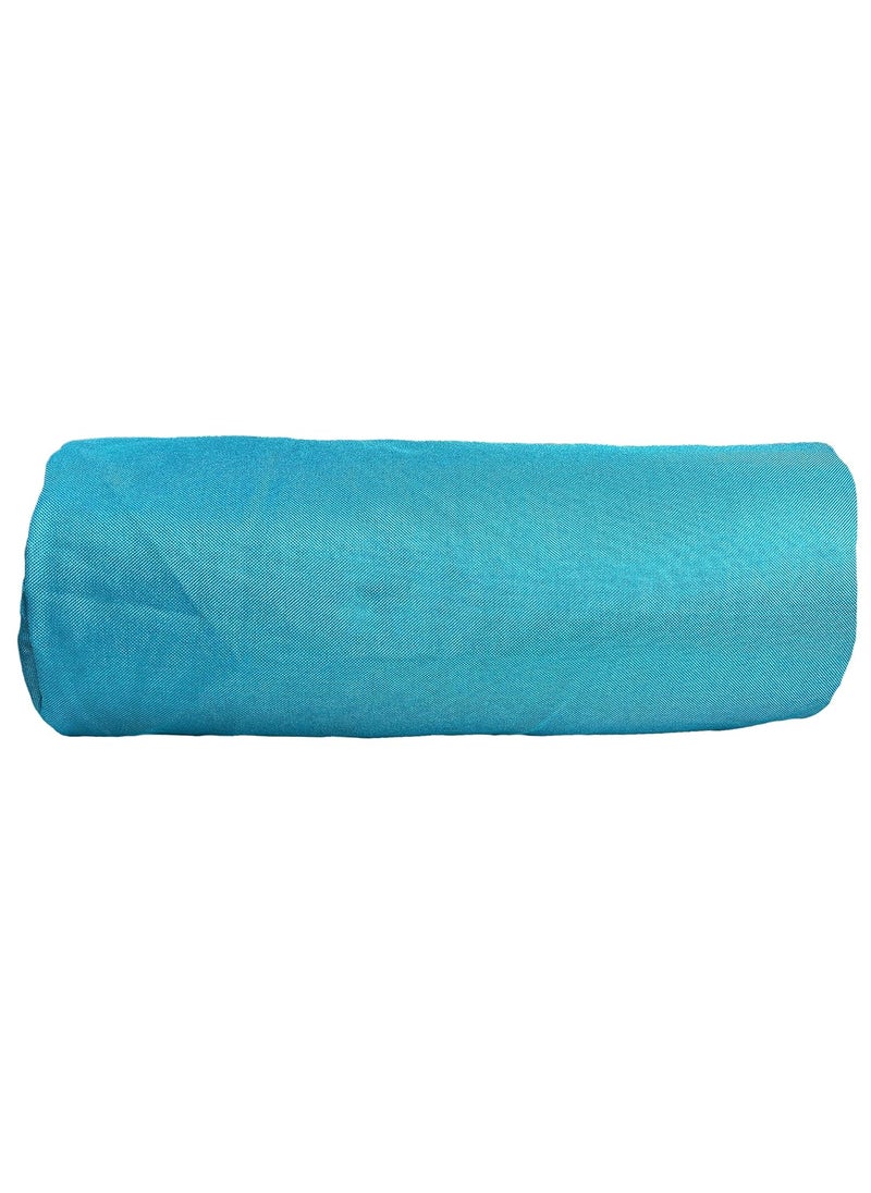 The Yogis The Yogis Yoga Bolster Filled with Cotton Removable Cotton Cover Reduced Stress on Spine Neck Pain Relief  - Image 3