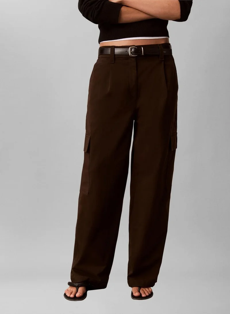 Calvin Klein Jeans Cotton Stretch Cargo Pants
