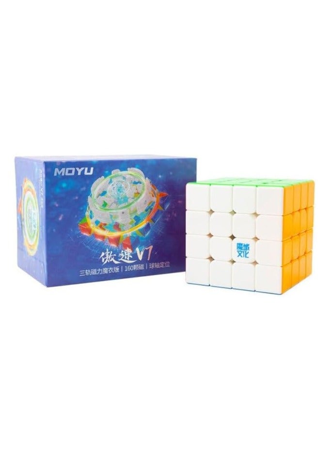 MoYu AoSu V7 4x4 Triple-Track Magnetic UV Version - Image 1