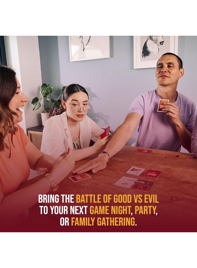 Bluejw Exploding Kittens Good vs. Evil 2 To 5 Players Ages 7+Inspired By Netflix Show High Stakes Family Card Game Party Game Family Game Night Animated Netflix Show - Image 5