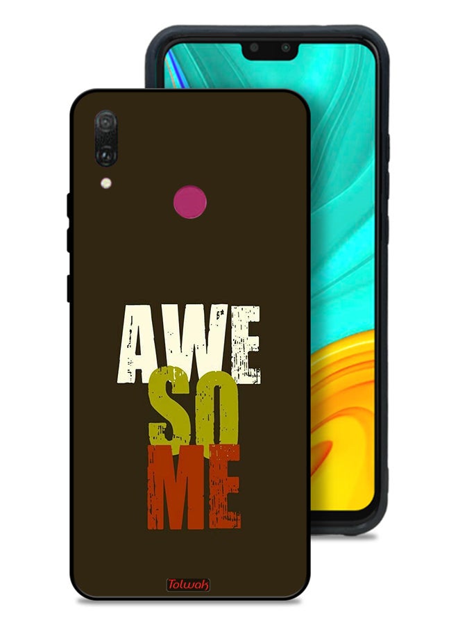Tolwak Huawei Y9 (2019) Protective Case Cover Awesome - Image 1